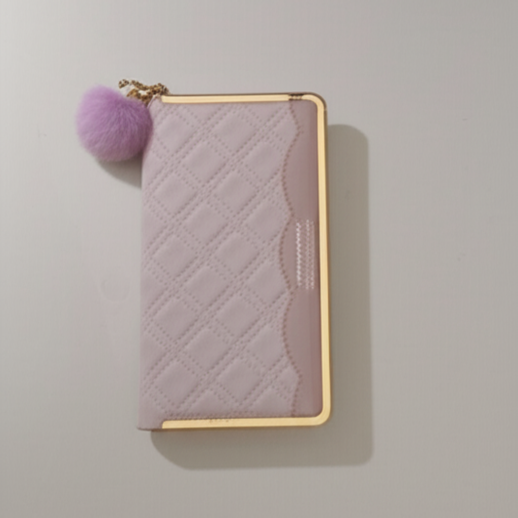 Ladies premium leather signature wallet