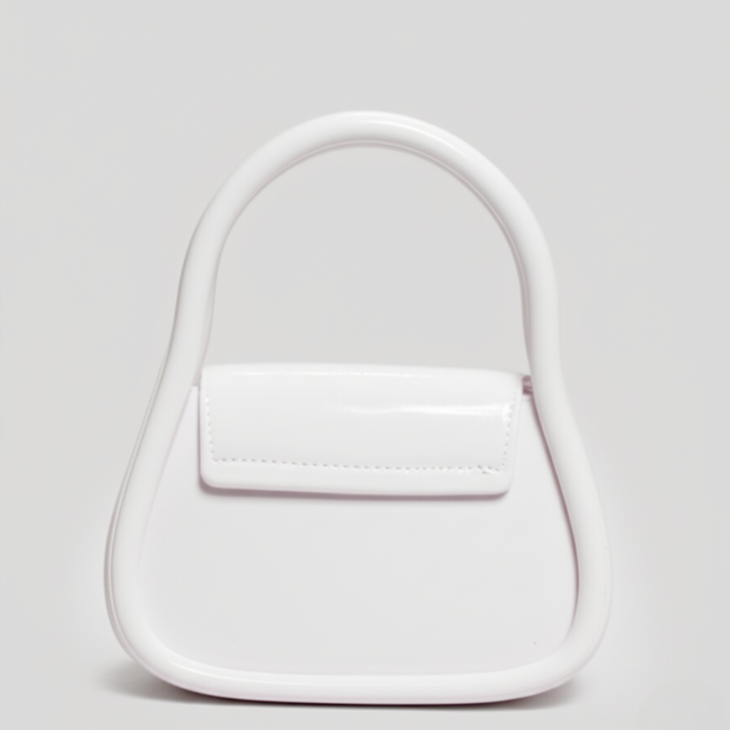 "Silicone Mini Top-Handle Bag"