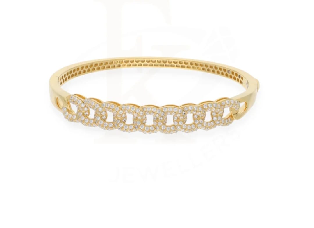 Radiant Chain-Link Stone Bracelet