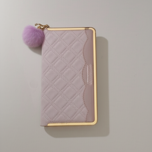 Ladies premium leather signature wallet